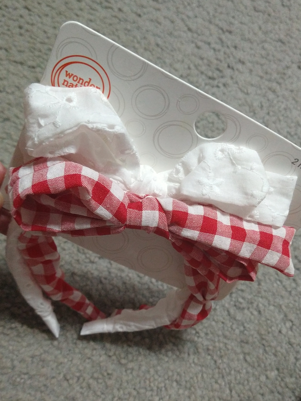 Wonder Nation Girls Headbands - Set Of 2 - Brand New - Picture 2 of 7